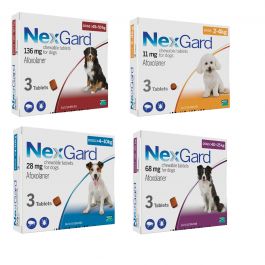 Nexgard Chewable Tablets for Dogs - From £17.75