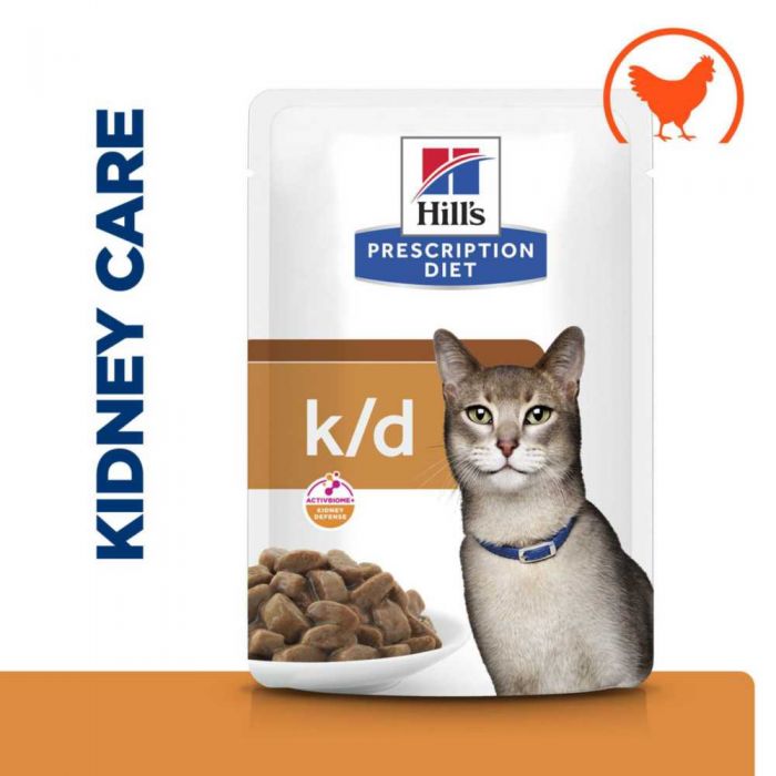 Hill s Prescription Diet k d Kidney Care Wet Cat Food Pouch