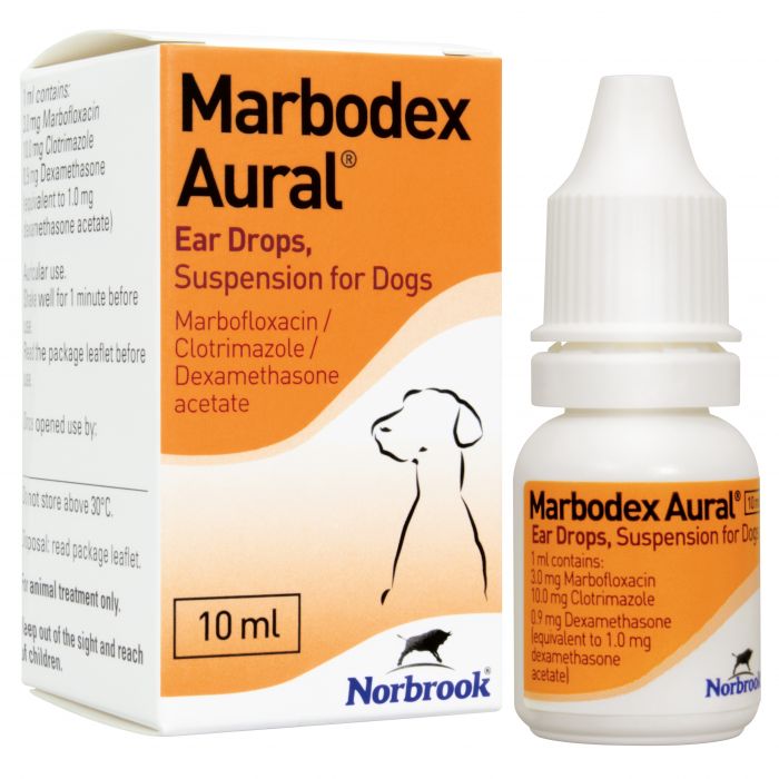 Marbodex Aural Ear Drops Suspension for 