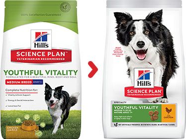 youthful vitality dog food