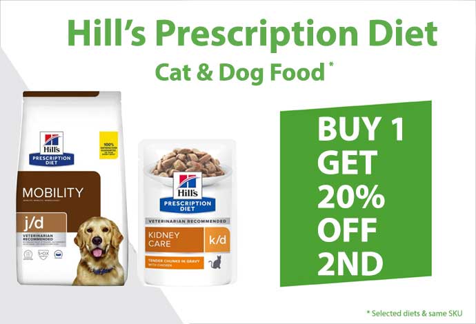 Hills Prescription Diet Selected Dog & Cat Food SecPro BOG20%S