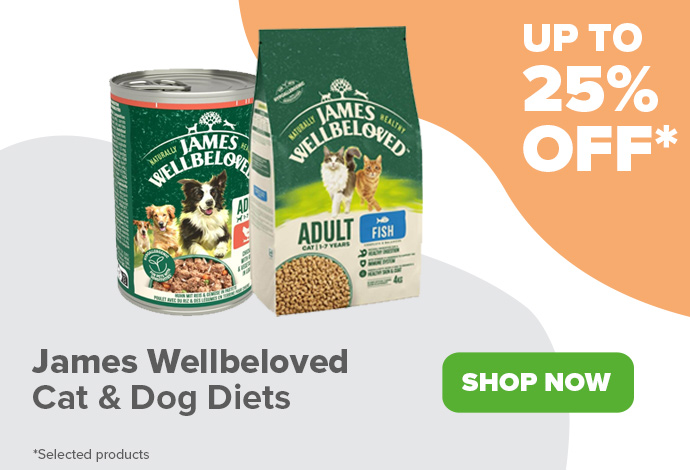 James Wellbeloved Selected Diets Up to 25% off SecPro