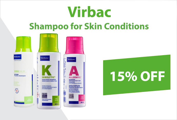 Virbac Skin Shampoo SecPro 15% off