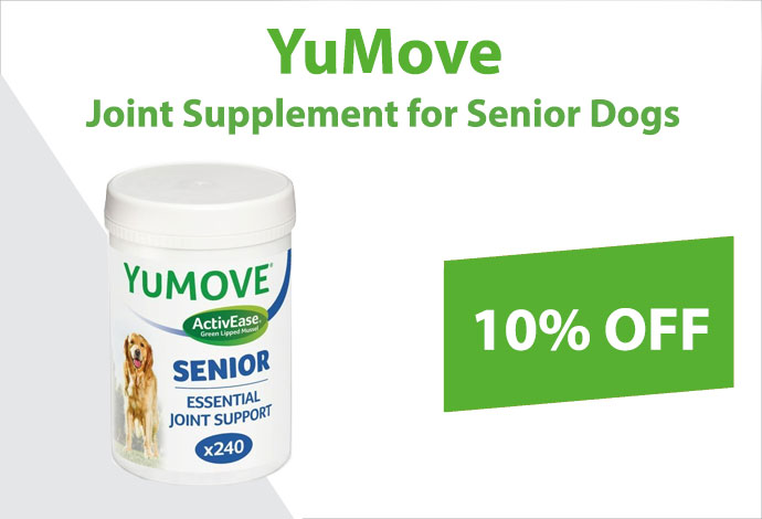 YuMOVE Senior Dogs SecPro 15% off