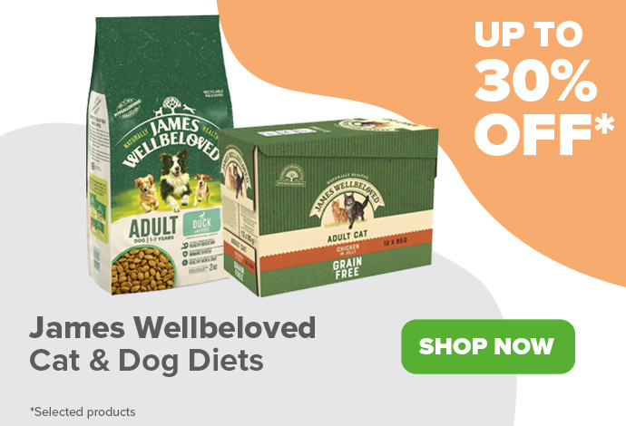 James Wellbeloved Selected Diets Up to 30% off SecPro