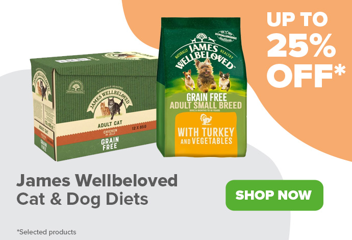 James Wellbeloved Selected Diets Up to 25% off SecPro