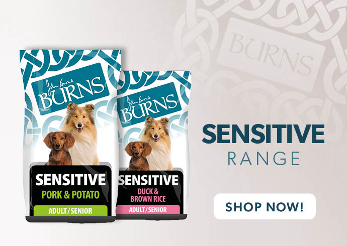 Burns brand page Sensitive range SecPro