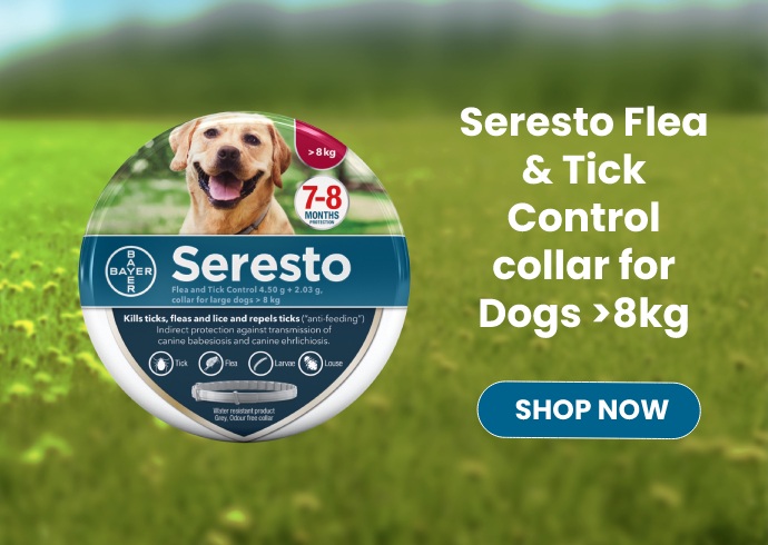 Seresto Flea & Tick Control Collar for Dogs over 8kg