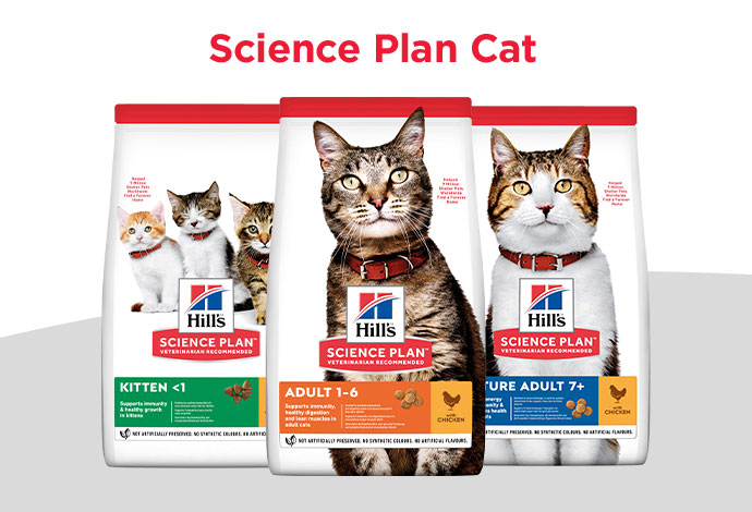 Shop Hill's Science Plan for Cats